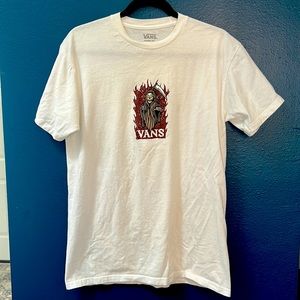 VANS Men’s Out of Reach Grim Reaper T- Shirt | Medium